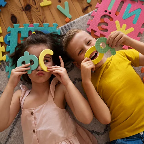 niños letras